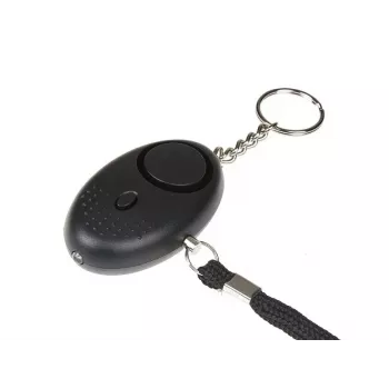 Alarme pessoal GUARD YC-003-BL — 120 dB, lanterna LED, pilhas LR41, dispositivo de segurança portátil