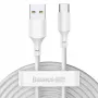 Cabo USB Baseus TZCATZJ-02 1,5 m USB A USB C branco