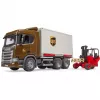 Camião logístico Scania Super 560R UPS com empilhador