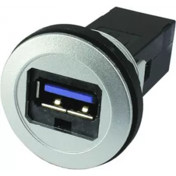 Ficha de interface de serviço Harting 09454521902, de uma peça