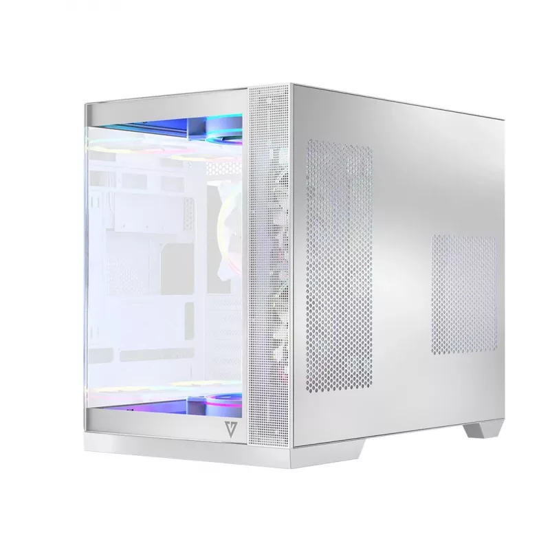 Caixa MODECOM VOLCANO PANORAMA ARGB 5F MIDI BRANCO