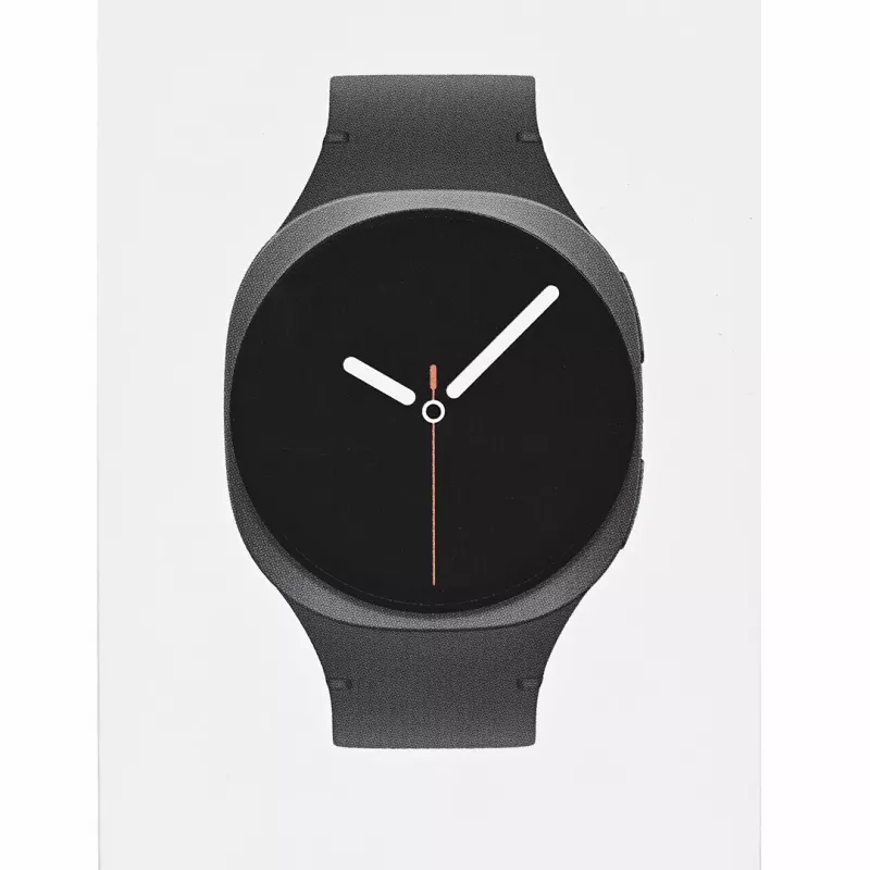 Samsung Galaxy Watch 8 3,3 cm (1,3 polegadas) AMOLED 40 mm digital 438 x 438 pixels ecrã tátil 4G grafite Wi-Fi GPS (satélite)