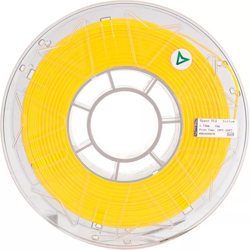Material de Impressão 3D Creality 3D 3301010469 Polilactida (PLA) Amarelo 1 kg