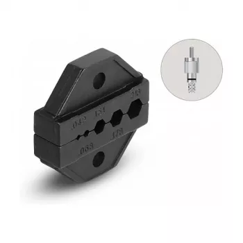Delock 90532 Insert de crimpagem Ratchet IV para alicates de crimpagem 90295/90296/90527/90528