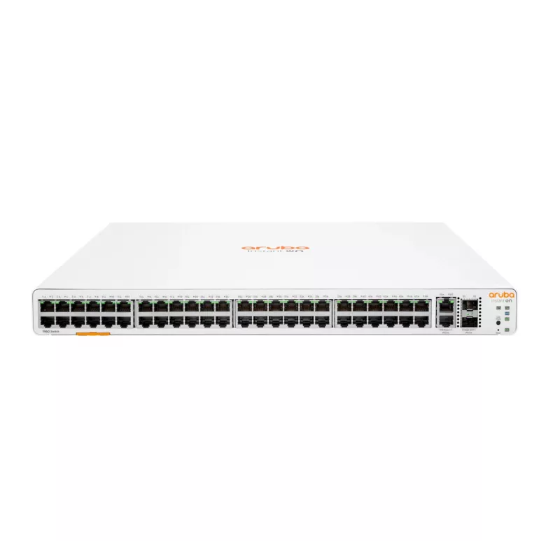 HPE Networking Instant On 1960 48G 2XT 2XF Switch Europe (JL808A#ABB) - (sucessor do HPE 1950 48G 2SFP+ 2XGT Switch (JG961A#ABB))