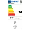 Congelador vertical SEVERIN GB 8886, 32 L de capacidade útil, classe E, 500×480×445 mm, branco