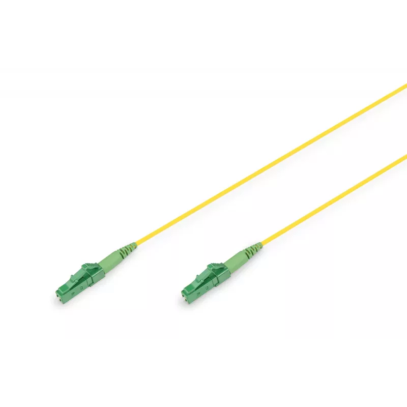 Cabo de patch de fibra ótica simplex monomodo Digitus LC/APC - LC/APC 3 m