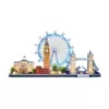 CubicFun 306-20532 City Line London LED puzzle 3D, 186 peças