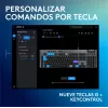 Teclado mecânico gaming com fios Logitech G915 X preto com iluminação RGB