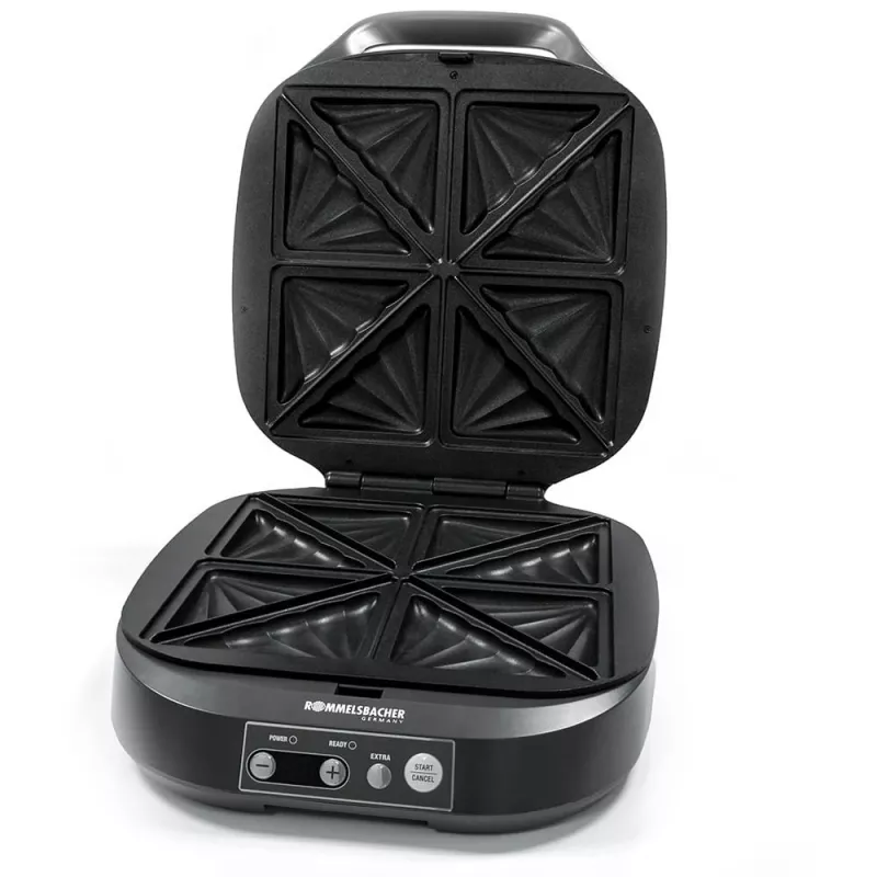 Rommelsbacher ST 1800 máquina de sandes 1800 W preto