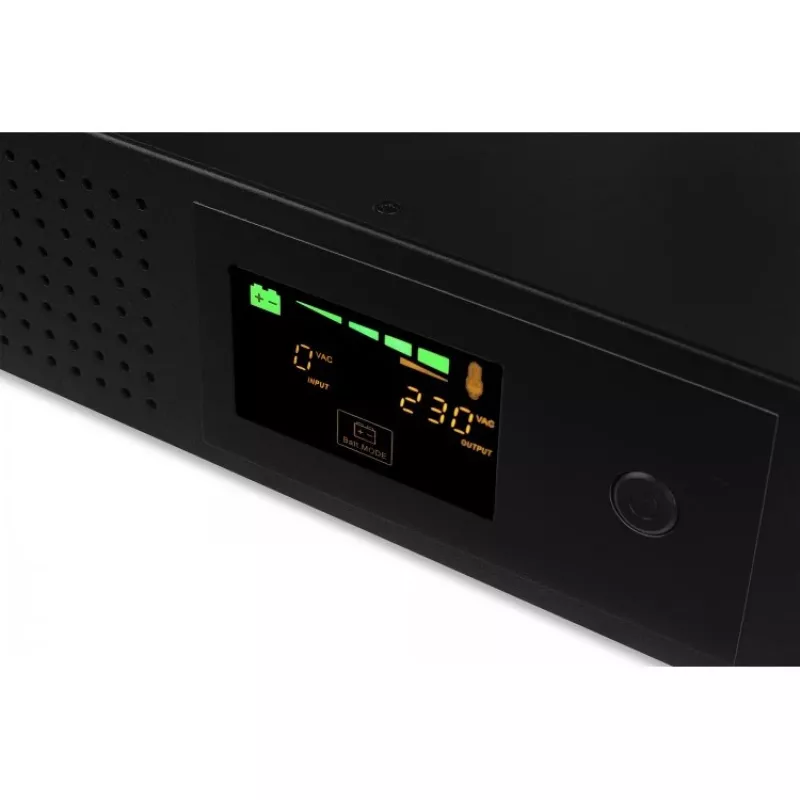 UPS fonte de alimentação ininterrupta Volt Polska Rackups 1200VA 720W