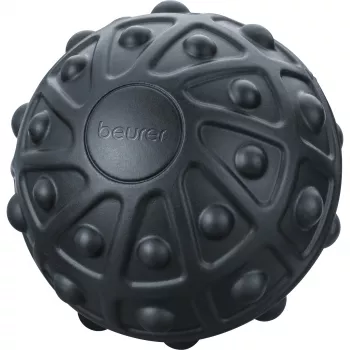 Bola de massagem Beurer MG 10 — bola de massagem vibratória, Ø 75 mm, aplicação universal, preto/verde