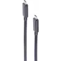 Cabo USB USB4 Gen 3x2 ShiverPeaks BS13-65155 1,5 m preto
