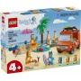 LEGO Bluey Carro Azul Passeio em Família 11202 — conjunto de jogo para brincadeira imaginativa
