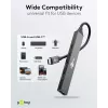 Hub USB Goobay Slim 5 portas, USB-C™ para USB-C™/USB-A, USB 3.2 (74460)