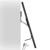 Suporte de parede para TV ultra-fino Maclean MC-481 para televisores planos e curvos de 37-80 polegadas, máx. 75 kg, VESA 600x400, suporte de TV universal