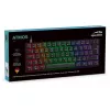Teclado gaming mecânico Speedlink ATMOS RGB — layout compacto, retroiluminação RGB