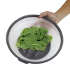 Tampa para alimentos JATA HACC4530 Cinzento Branco Redonda 26 cm