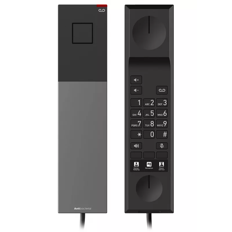 Snom HD300 - telefone com fio - Gun Metal Black
