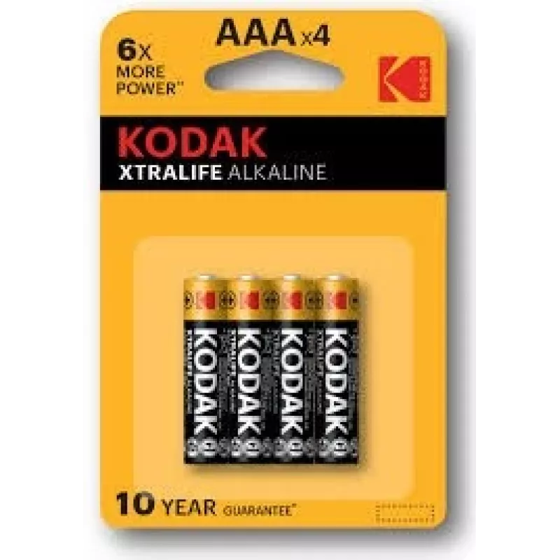 Pilha descartável Kodak AAA Alcalina