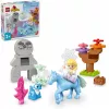 Conjunto de brincar LEGO DUPLO 10418 — Disney Elsa e Bruni na floresta encantada, 31 peças, 2+ anos