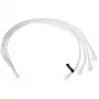Cabo divisor RGB Alphacool 18730 plástico branco 600 mm