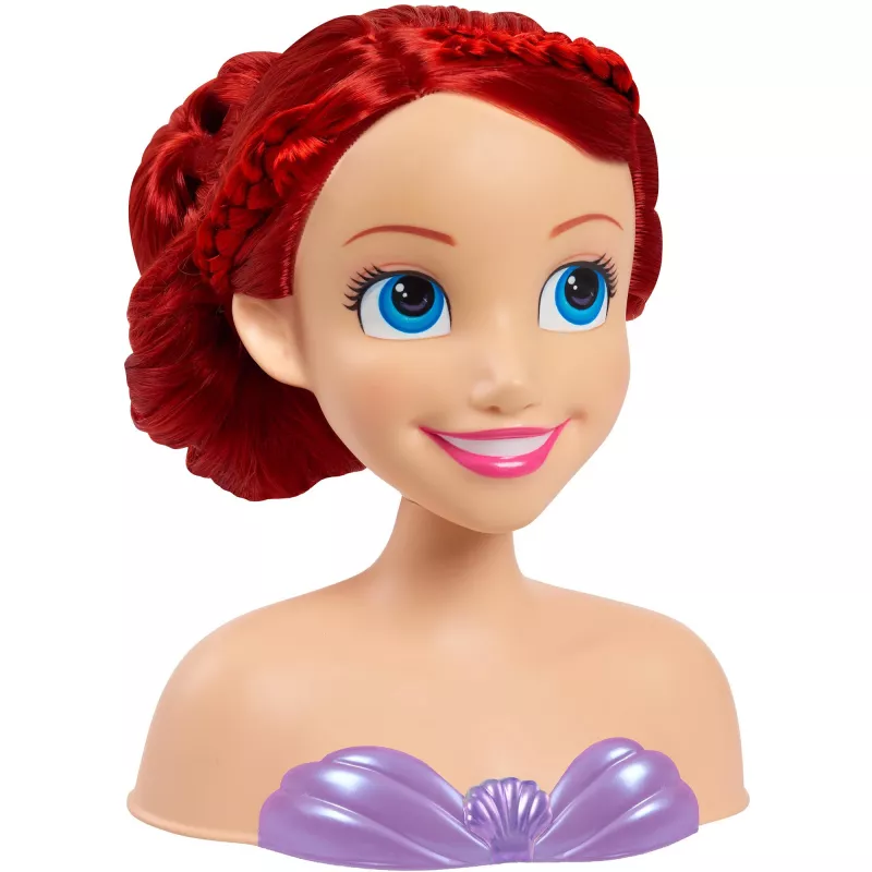 Disney Princess - Ariel Styling Head, Cabeça de maquilhagem e penteado