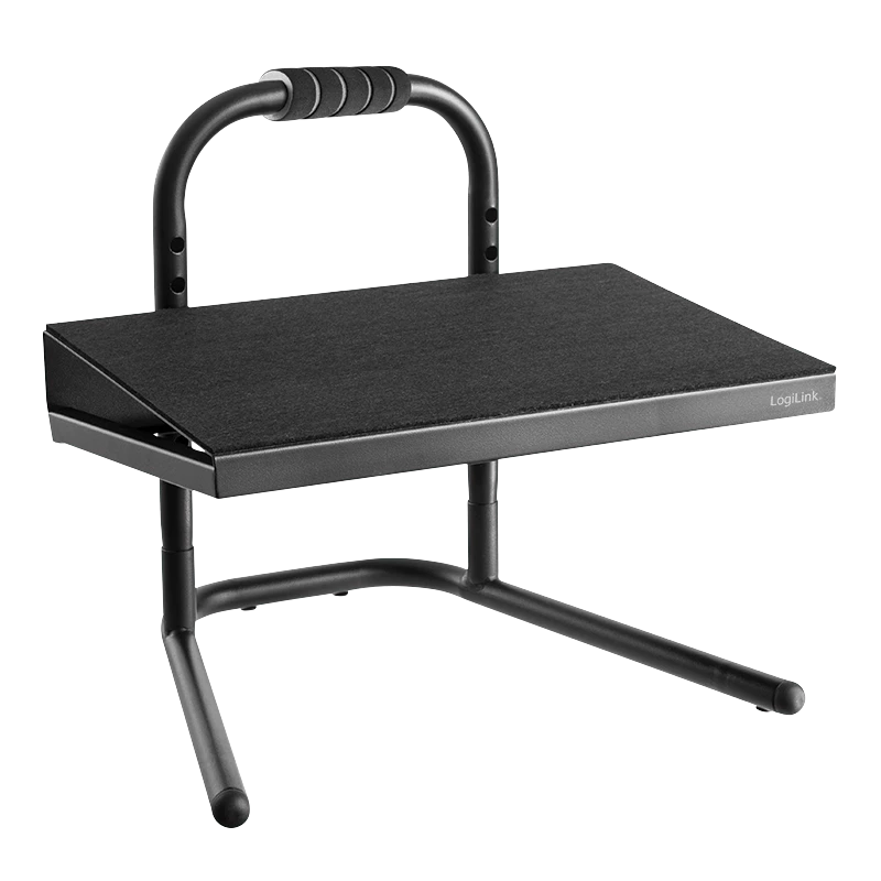 Apoio para os pés LogiLink EO0007 preto
