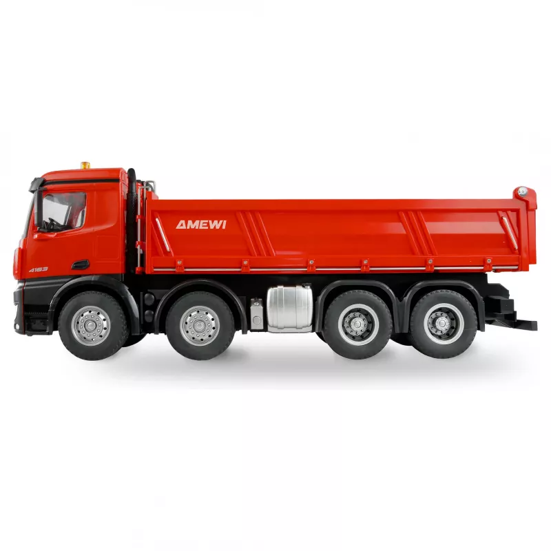 Amewi Mercedes-Benz Arocs basculante 8x4/4 4WD 1:18 RTR vermelho (22693)