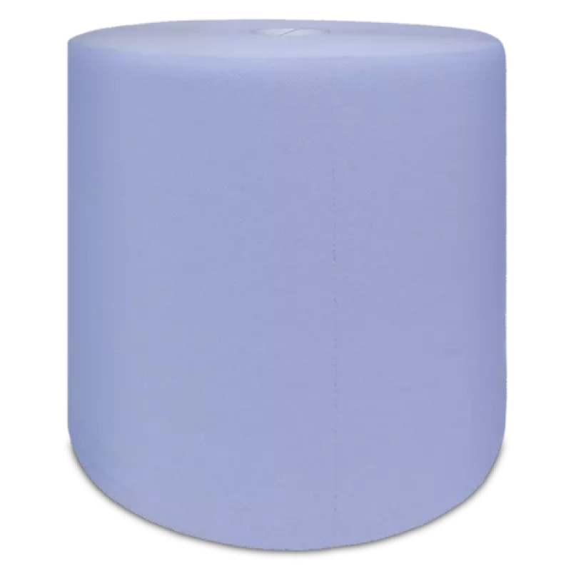 Rolo de toalhas de papel industrial WEPA RPMM2350 - 23, 350 m, 2 camadas, 1000 folhas, 2 unid., reciclado