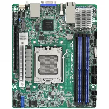 Placa-mãe ASRock AM5D4ID-2T/BCM KNOLL3 X300 Socket AM5 mini ITX