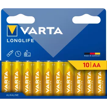 Pilha descartável Varta 4106101761 AA alcalina