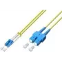 Lightwin LDP-09 LC-SC 10.0 cabo de fibra ótica 10 m amarelo (LDP-09 LC-SC 10.0)