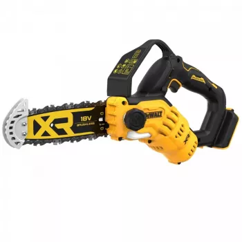Tesoura de sebe DeWALT DCMPS520N-XJ, lâmina de 20 cm, velocidade da corrente 8,5 m/s, 18 V Li-Ion, depósito de óleo 0,55 L, 2,1 kg