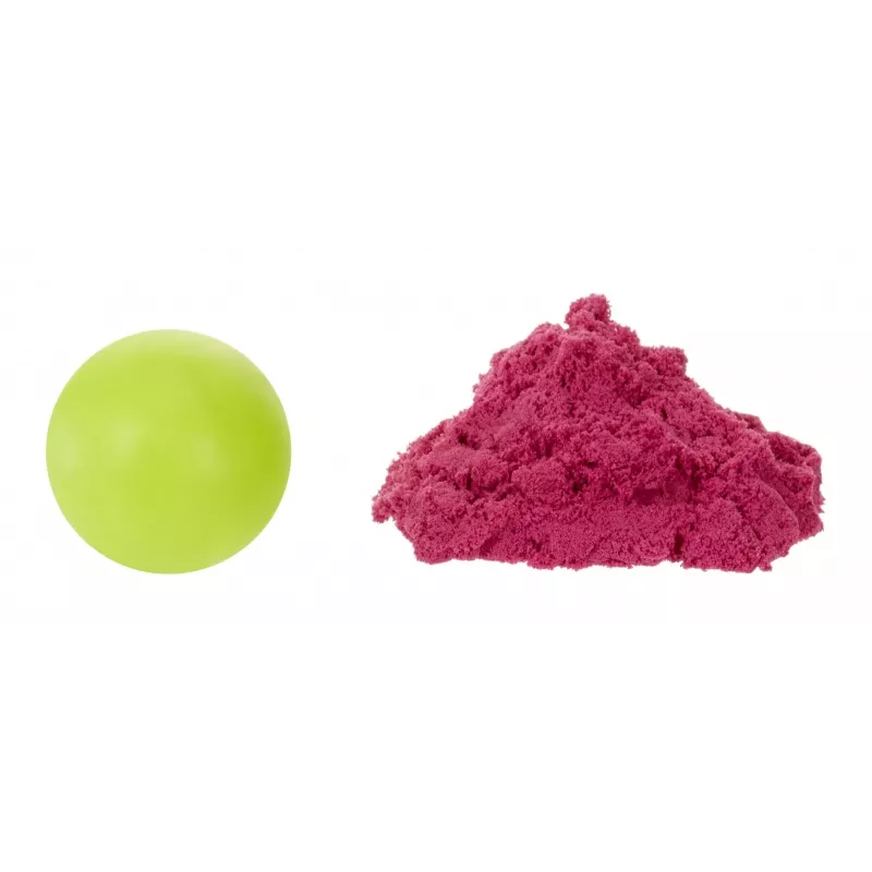 Massa de modelar Wonder Factory Never Dry Dough, verde-limão, rosa