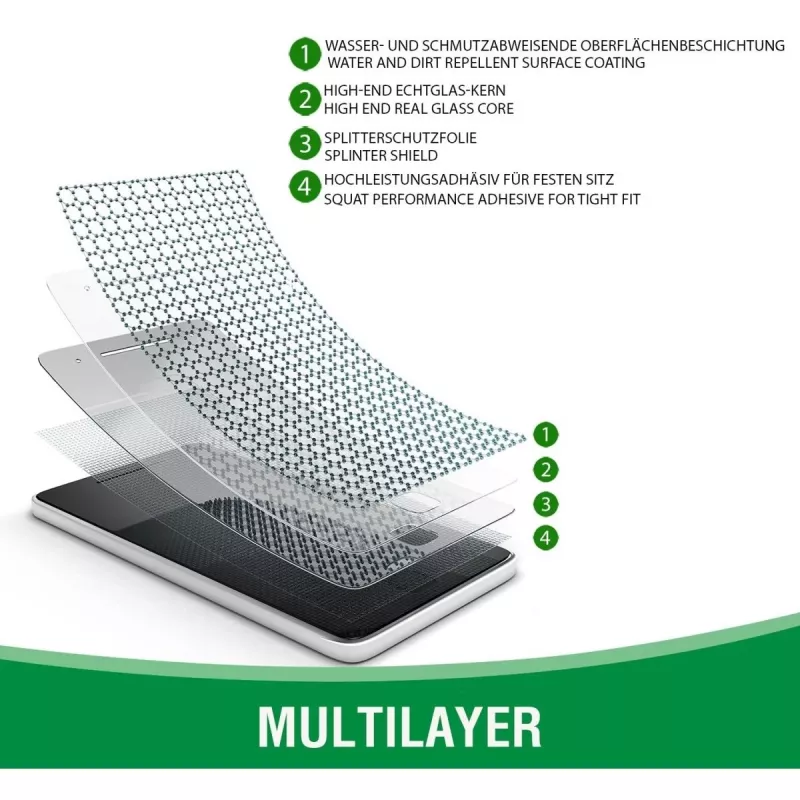 Película de proteção de ecrã 4smarts 496581 para iPhone 13 13 Pro Transparente