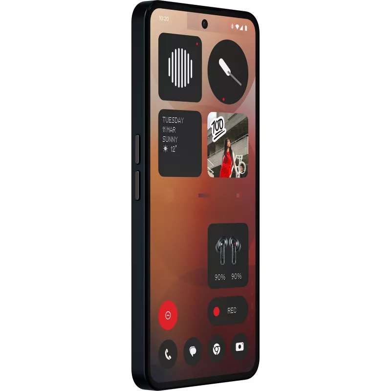 Nothing Phone (3a) 17,2 cm (6,77 polegadas) Dual SIM Android 15 5G USB Type-C 8 GB 128 GB 5000 mAh Preto