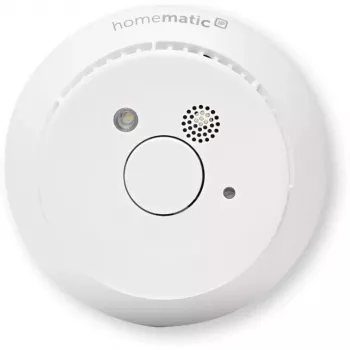 eQ-3 AG Homematic IP HmIP-SWSD-2, detetor de fumo ótico, rádio, branco, 85 dB, 200 m, IP20
