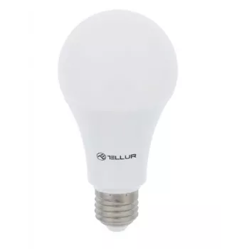 Lâmpada inteligente Tellur E27 RGB Dimmer – Lâmpada inteligente Wi-Fi RGBW E27 com regulação de intensidade