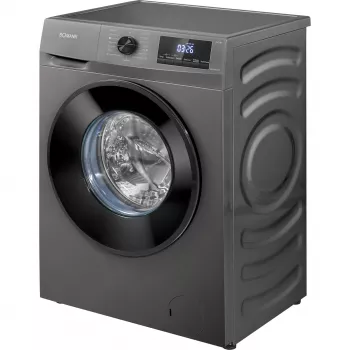 Máquina de lavar de carga frontal BOMANN WA 7185, capacidade 8 kg, 1400 rpm, classe de eficiência energética A, preto