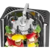 Multigrill elétrico vertical CLATRONIC DVG 3686, 1400 W, preto, com espeto rotativo e 6 espetos