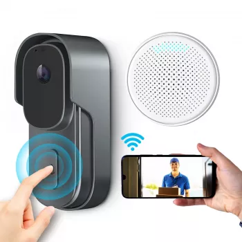 Videoporteiro Extralink SmartLife 1080p 5MP – unidade exterior com vídeo 1080p e sensor 5MP