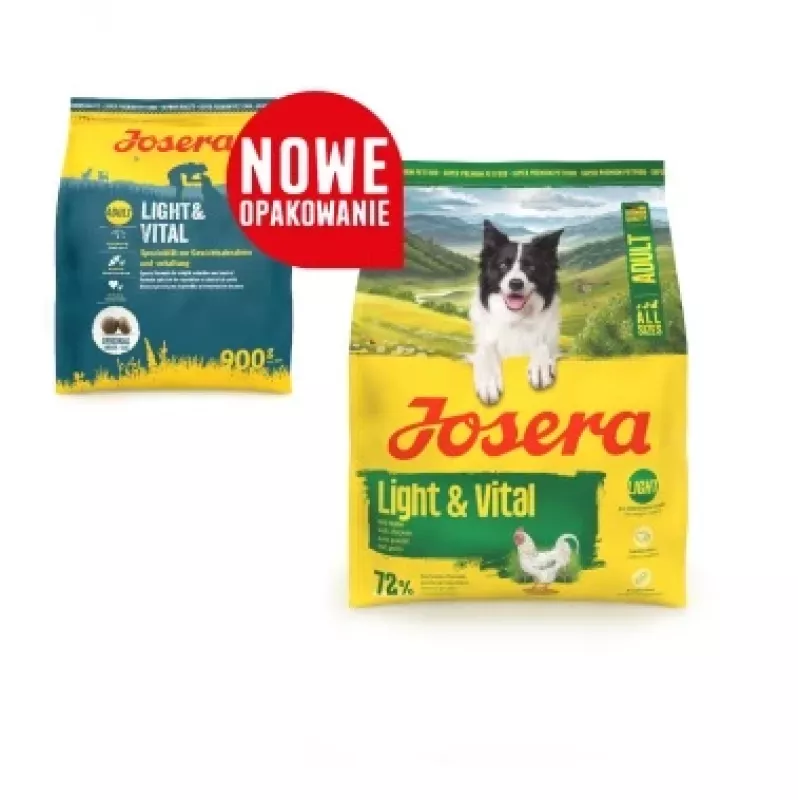 JOSERA Adult Light & Vital ração seca para cães 3 kg