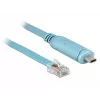 Cabo série DeLOCK 63914 USB Type-C RJ45 3 m azul