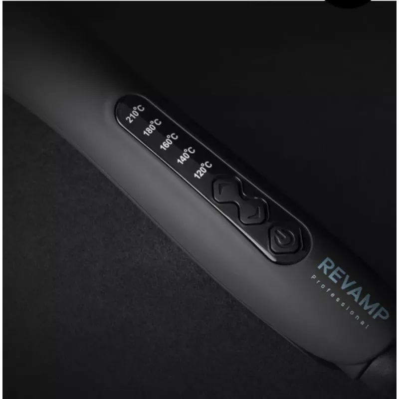Ferro de caracóis Revamp WD-1500-GB Progloss Multiform temperatura ajustável