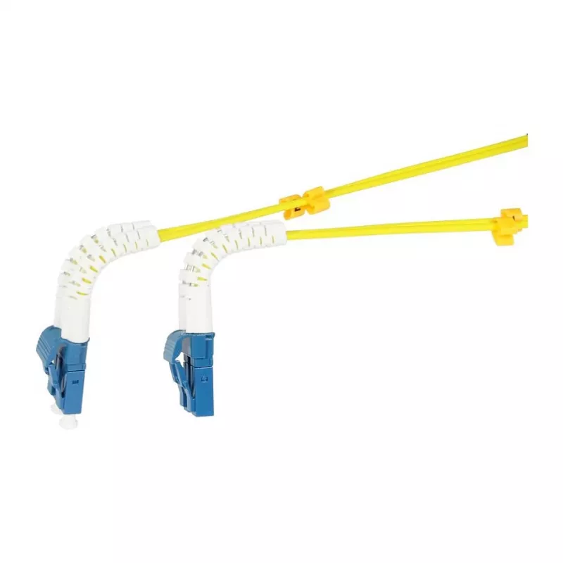 Synergy 21 cabo patch de fibra ótica 2 fibras 0,25 m LC-LC 9/125 µm OS2 AD 2 mm bainha flexível de proteção contra dobras - cabo - fibra monomodo (S217039)