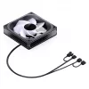 Ventoinha Jonsbo ZA-120 Reverse Blade PWM ARGB 120mm preto