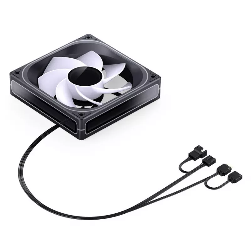 Ventoinha Jonsbo ZA-120 Reverse Blade PWM ARGB 120mm preto