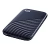 WD My Passport SSD WDBAGF0010BBL - SSD - encriptado - 1 TB - externo (portátil) - USB 3.2 Gen 2 (conector USB-C) - AES de 256 bits - azul meia-noite
