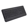 Logitech Signature K650 Teclado sem fios, Bluetooth 5.1, QWERTZ, suíço (CH), grafite (920-010912)